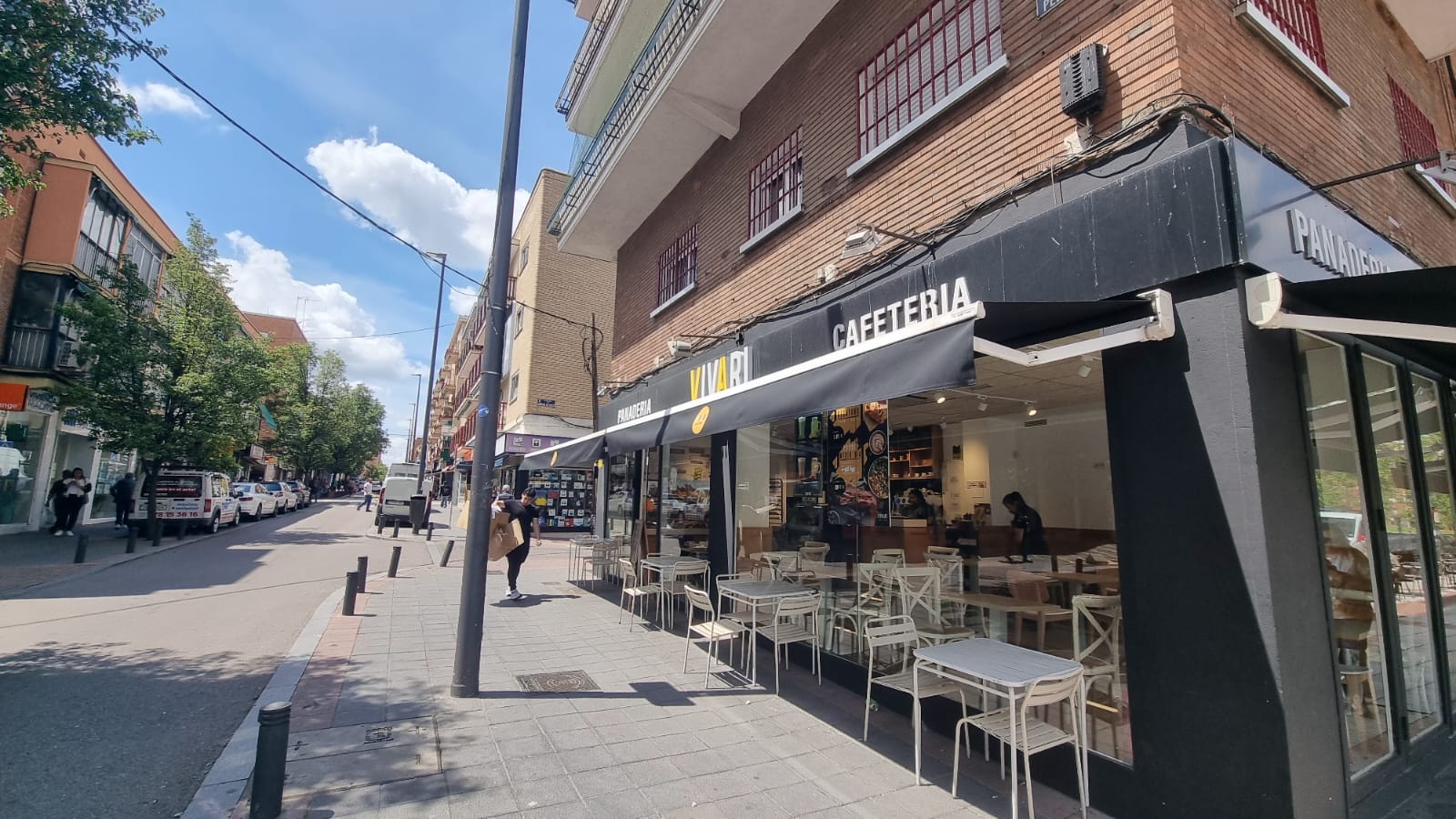 Toldo instalado