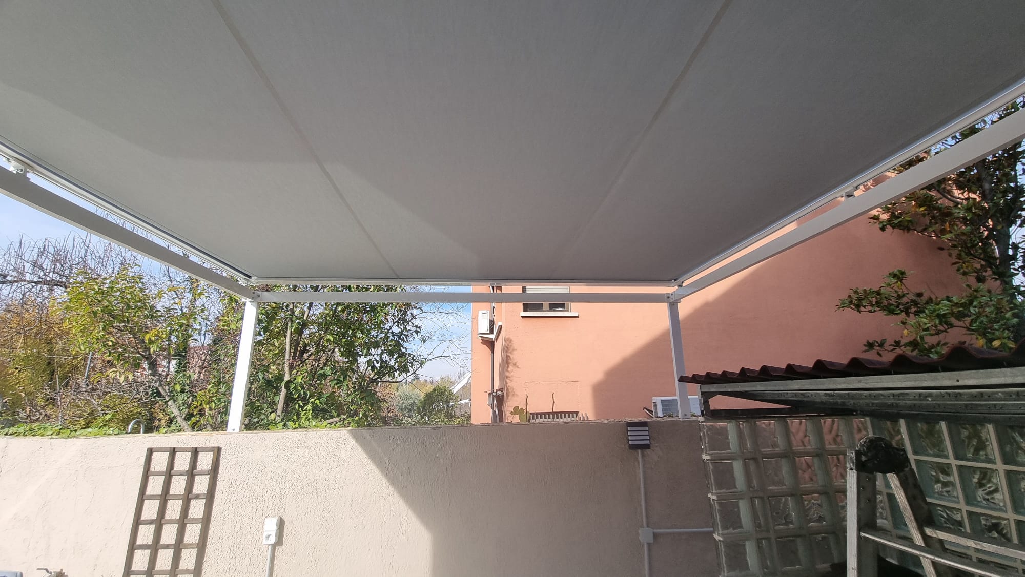 Toldo veranda estructura 80x40
