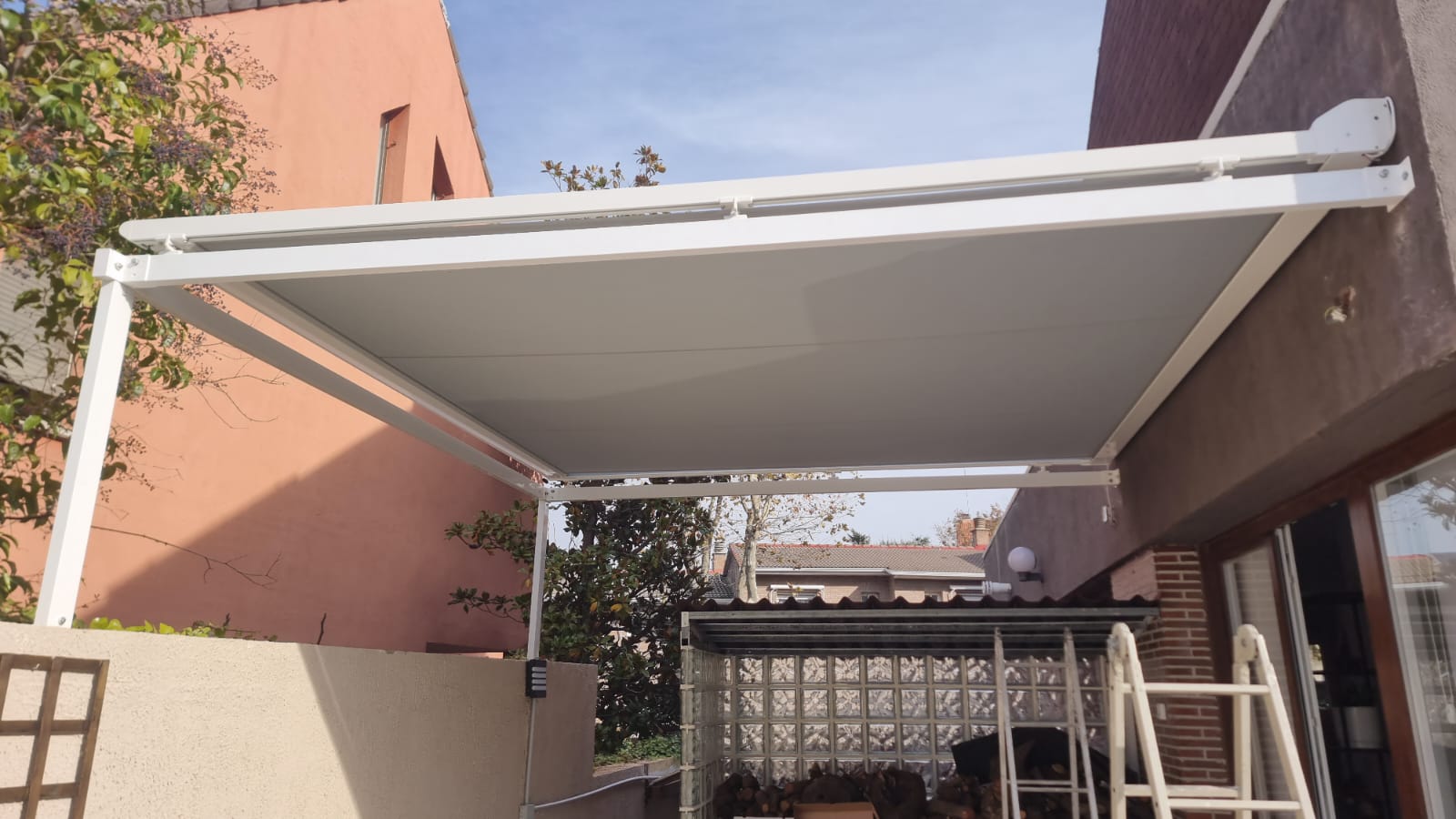 Toldo veranda estructura 80x40