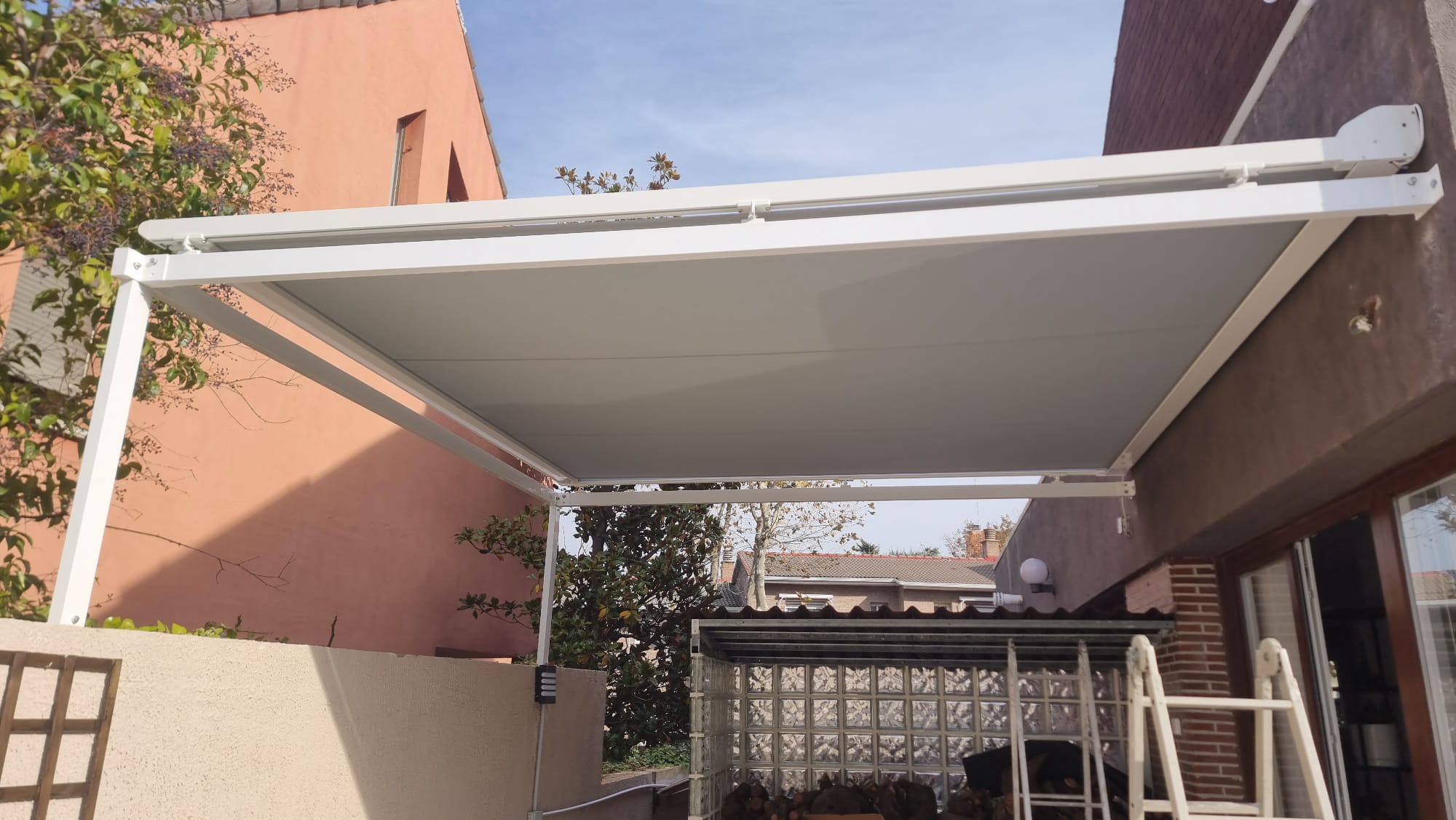 Toldo veranda estructura 80x40