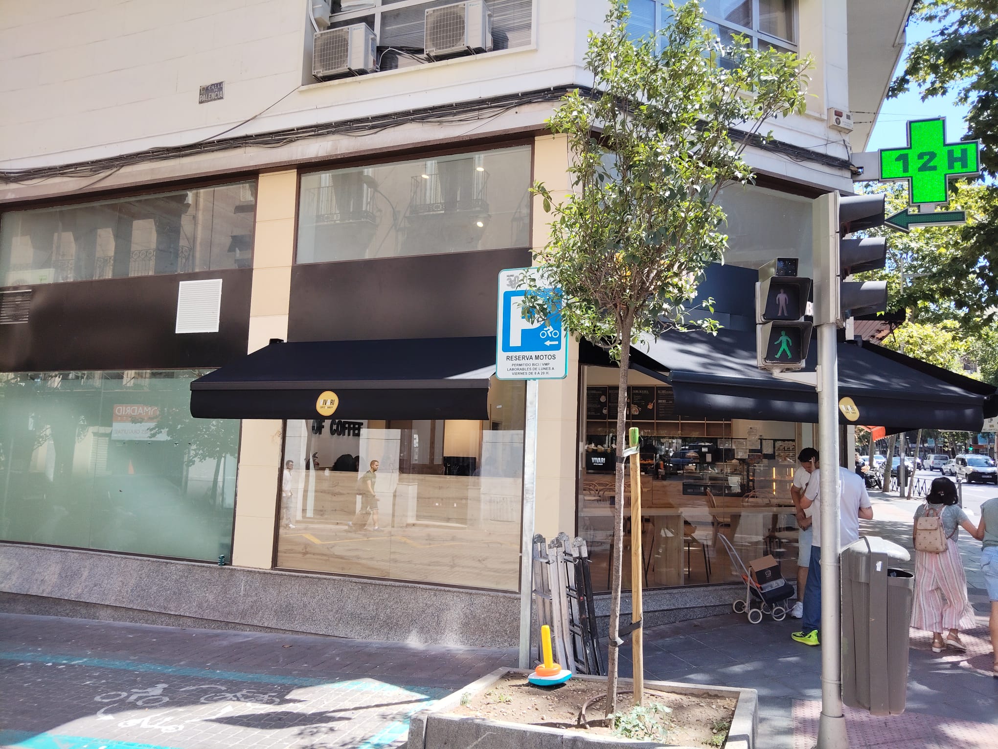 Toldo instalado